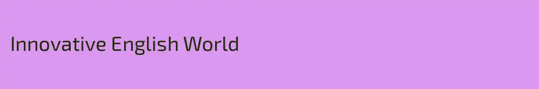 Innovative English World 